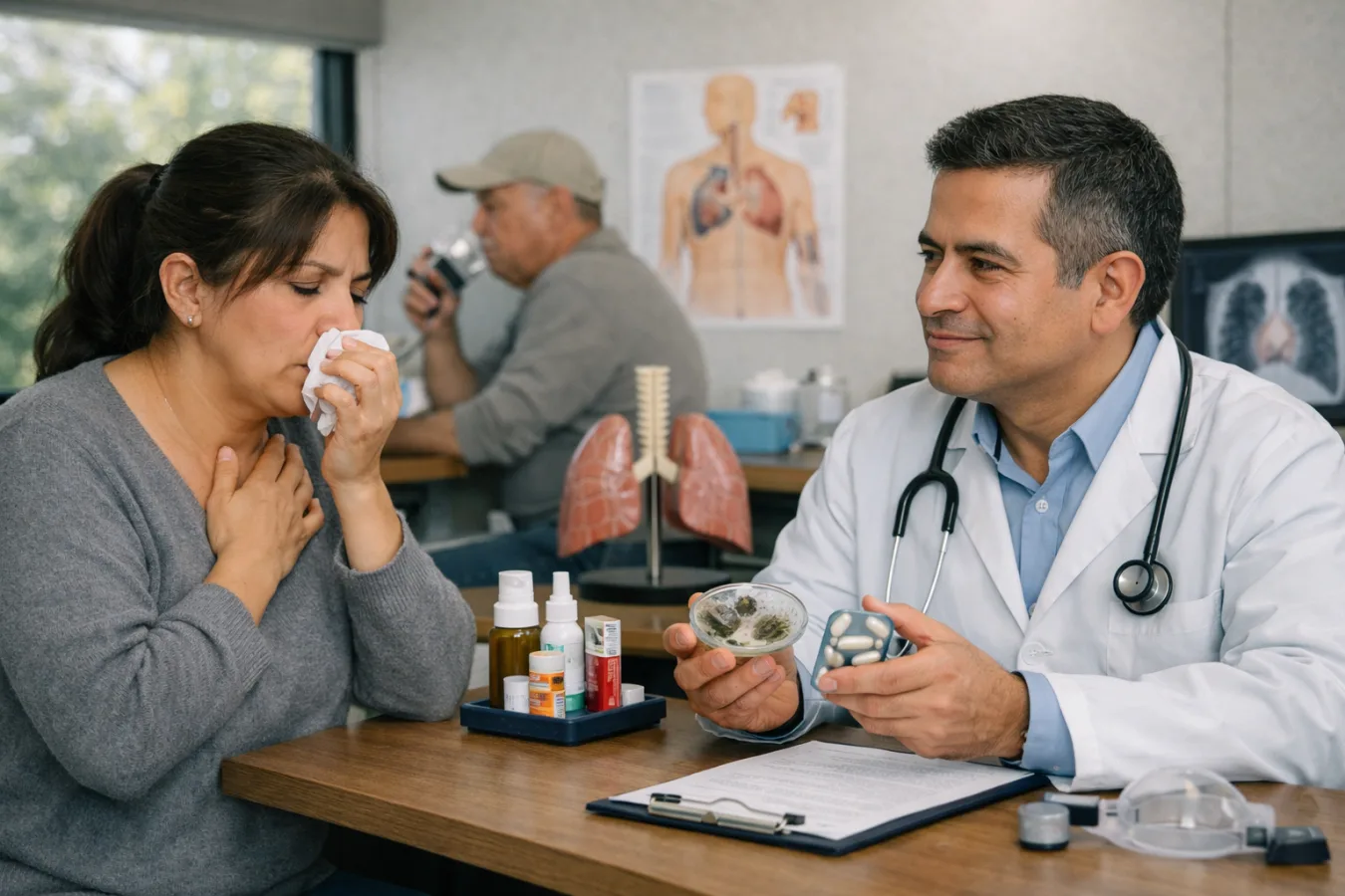 ¿Qué especialista trata la bronquitis crónica?